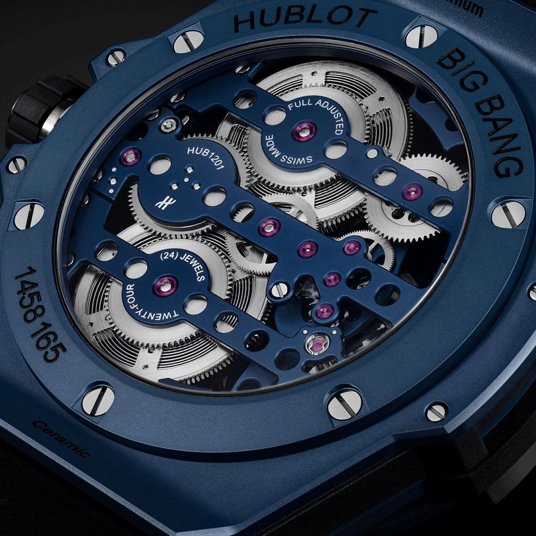 Hublot Big Bang MECA-10 Ceramic Blue 45mm