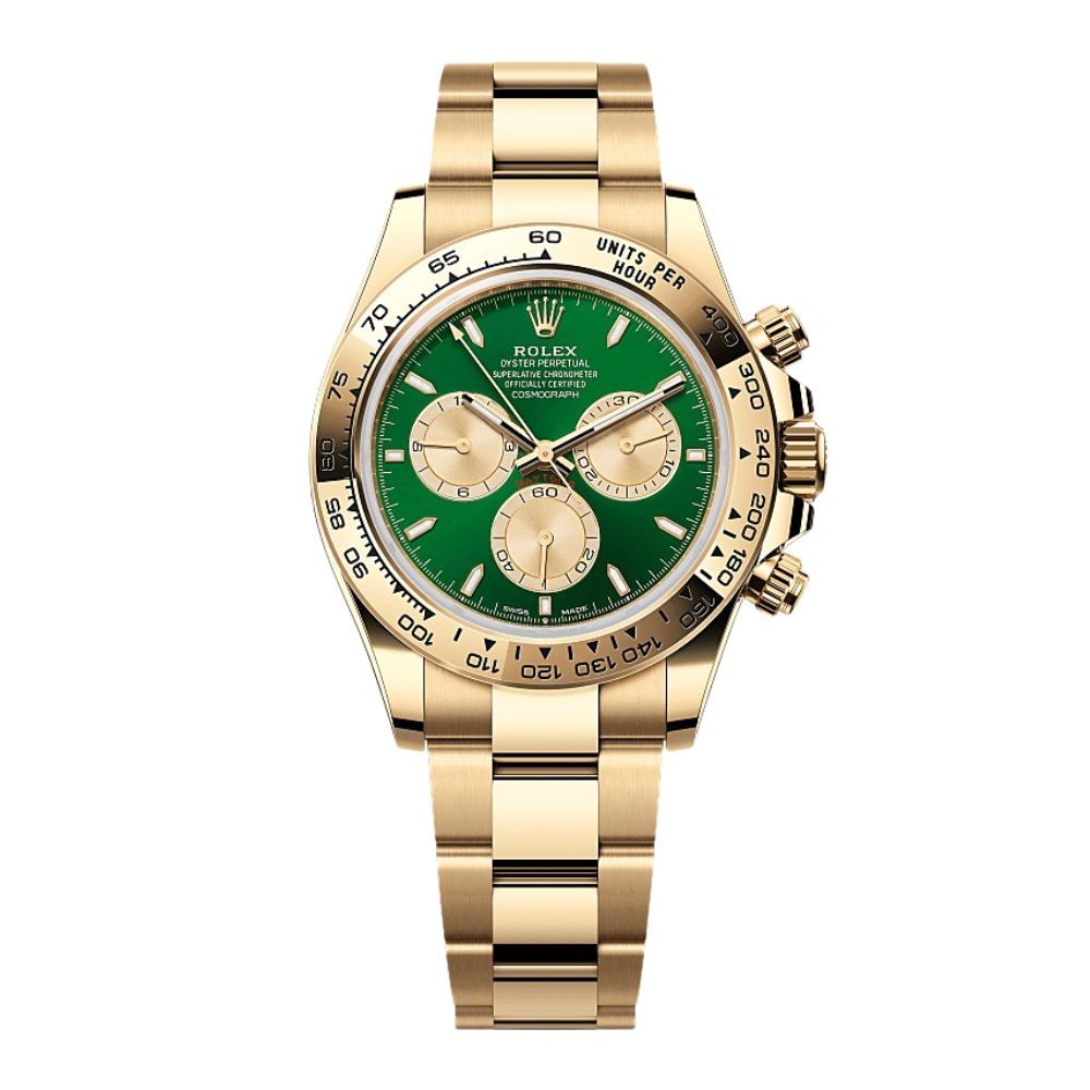 Rolex Daytona 126508 “Yellow Gold Green”