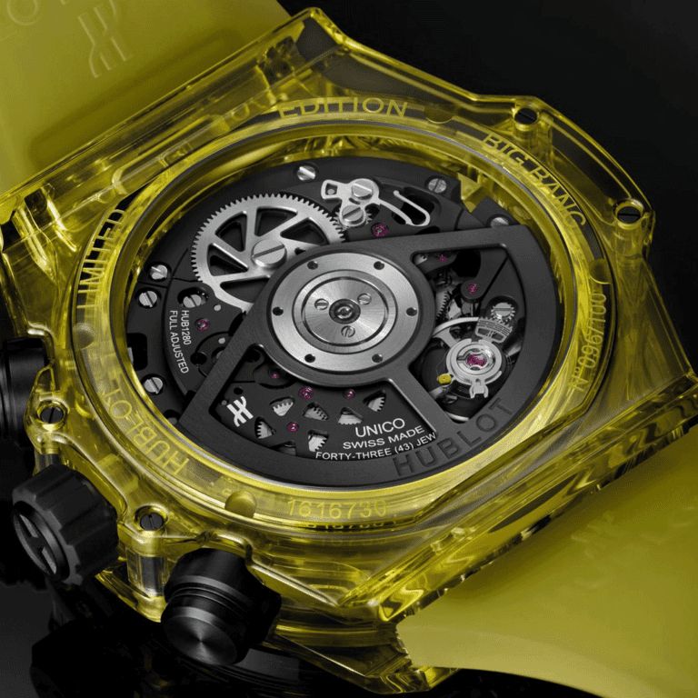 Hublot Big Bang Unico Black Yellow Sapphire 42mm