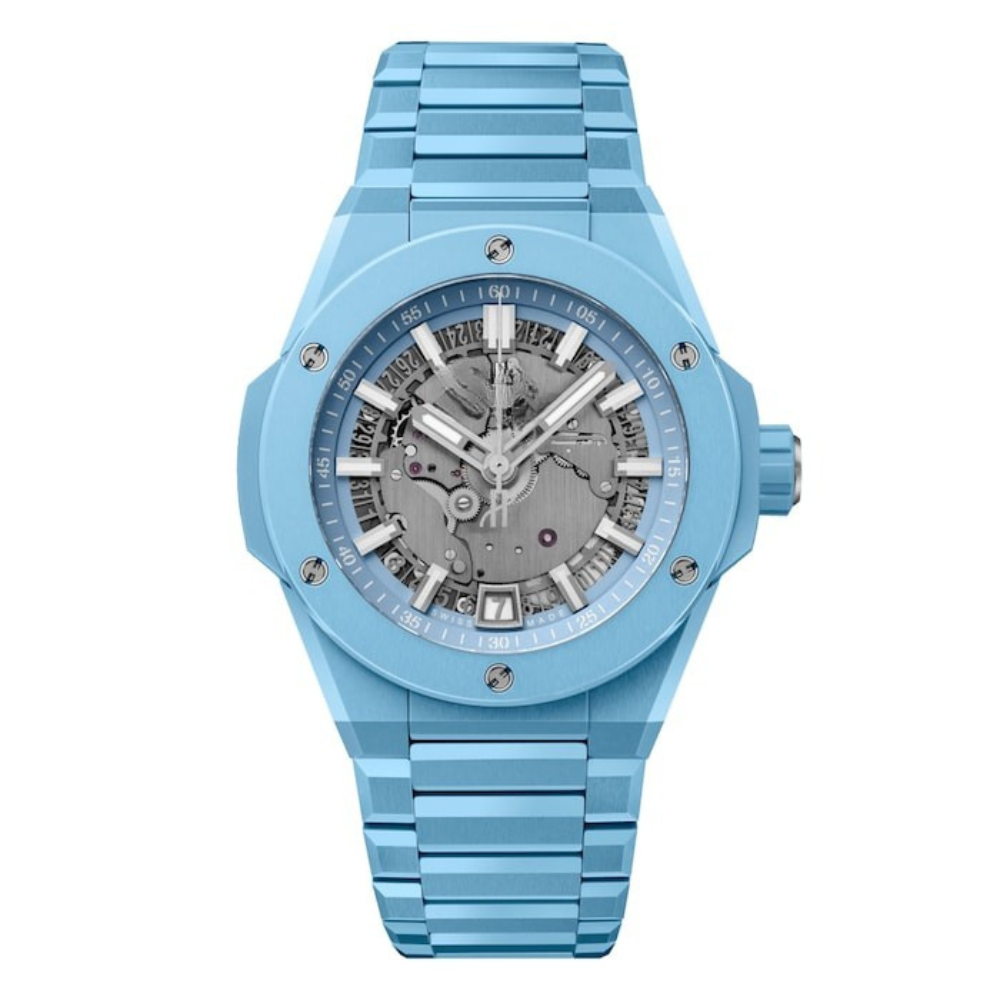 Hublot Big Bang UNICO Integrated Time Only Sky Blue Ceramic 42mm